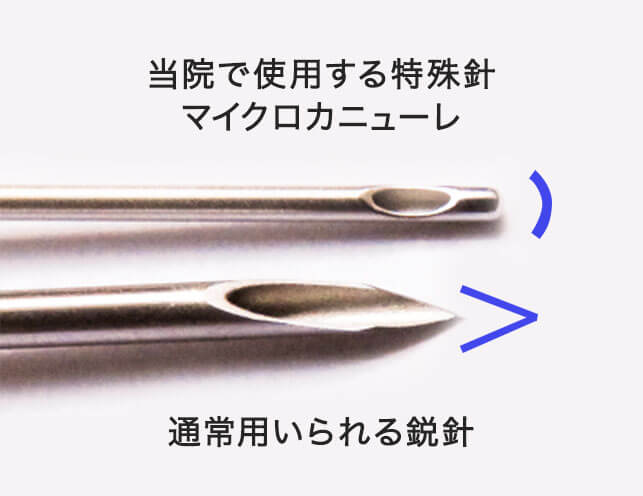 特殊針マイクロカニューレ