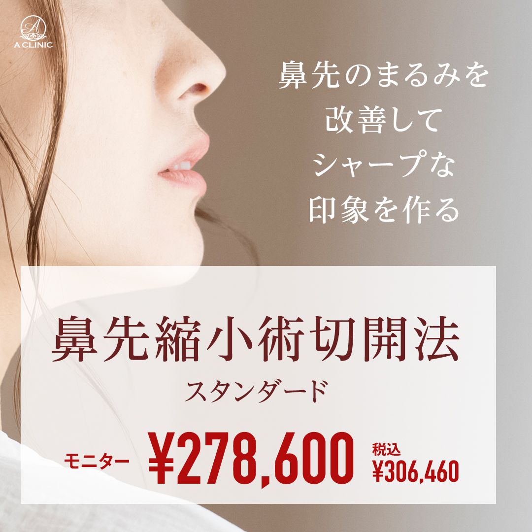 鼻先縮小術切開法