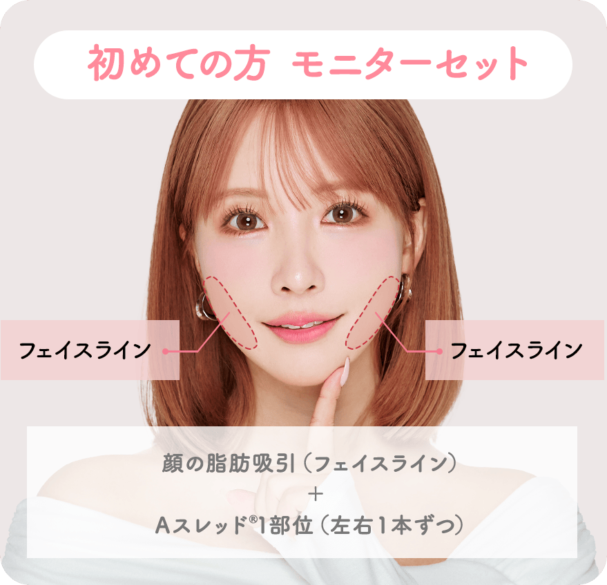 1day小顔脂肪吸引の初回限定モニター募集