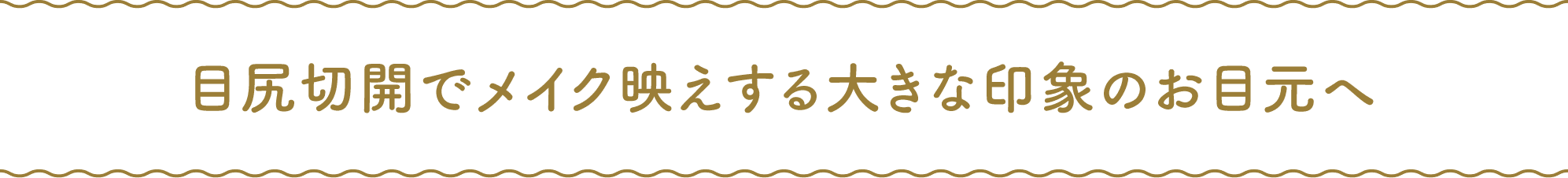 最新の術式により、大きな変化&後戻り予防が可能に